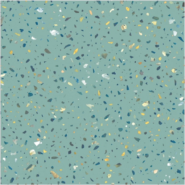 Terrazzo Virescent Sky